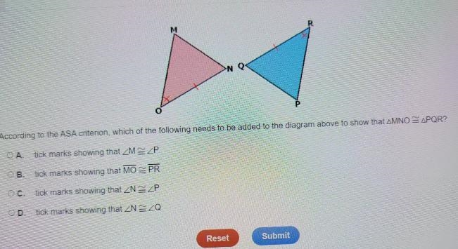 Congruence - ASA criterion problemIll send a picture of the question-example-1