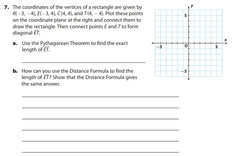 The coordinates of the vertices of a rectangle are given by R(- 3, - 4), E(- 3, 4), C-example-1