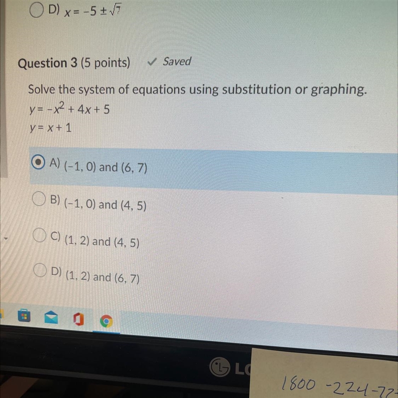 Please help I don’t understand. Thank you Not a test-example-1