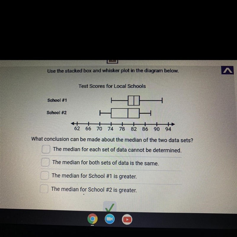 Use the stacked box and whisker plot in the diagram below. What conclusion can be-example-1