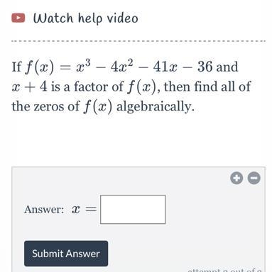 Find all of the zeros algebraically-example-1