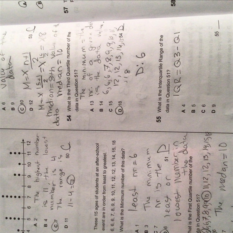 W0 1What is the interquartile range of the data in question 51-example-1