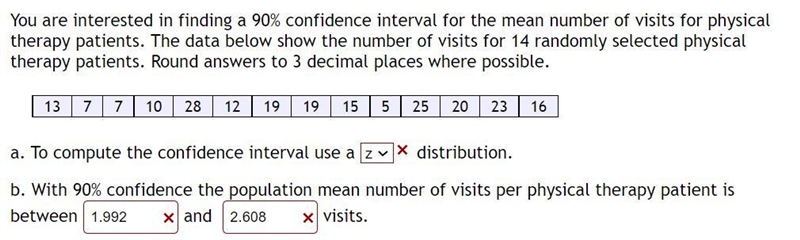 A fitness center is interested in finding a 90% confidence interval for the mean number-example-1