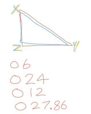 What is the length of the missing leg of ️XZY if: |X2 = 10 and |XY = 26 X​-example-1