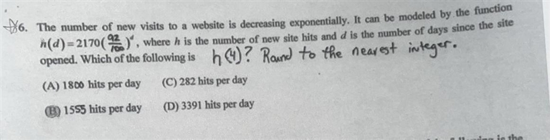 Im not sure this is the correct answer and I need help showing work and rounding it-example-1