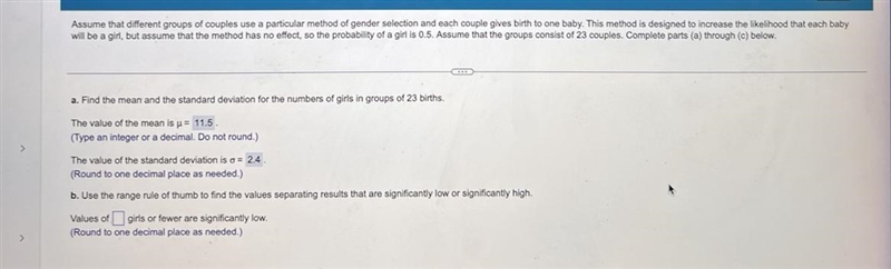 Assume that different groups of couples use a particular method of gender selection-example-1