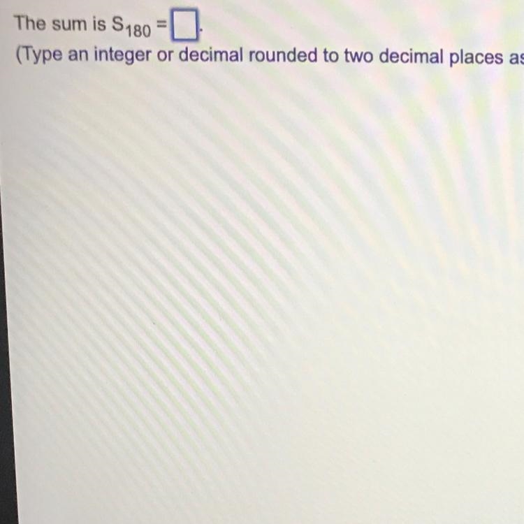 Evaluate the finite series for the specified number of terms.-example-1