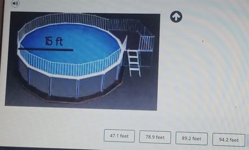 The Obama family is building a circular swimming pool. If the radius of the pool is-example-1