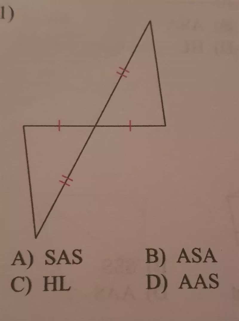 Hi my directions saysstate if the two triangles are congruent. if they are state how-example-1