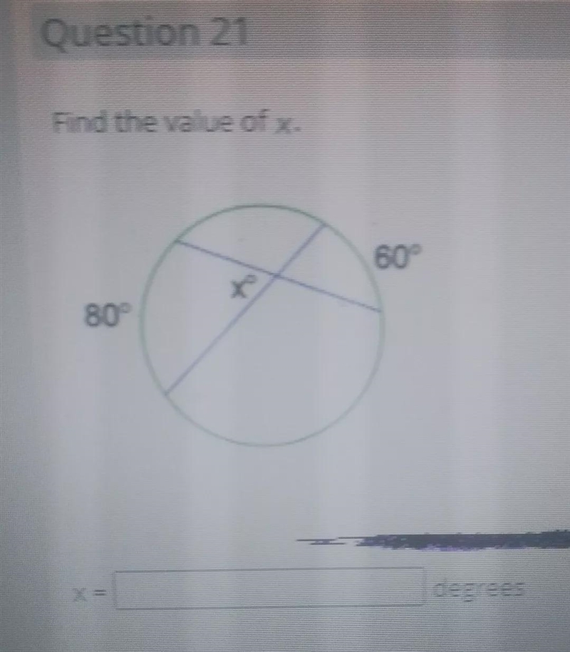 Can someone please help me find the value of X?-example-1