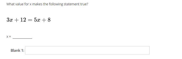 What value for x makes the following statement true?-example-1