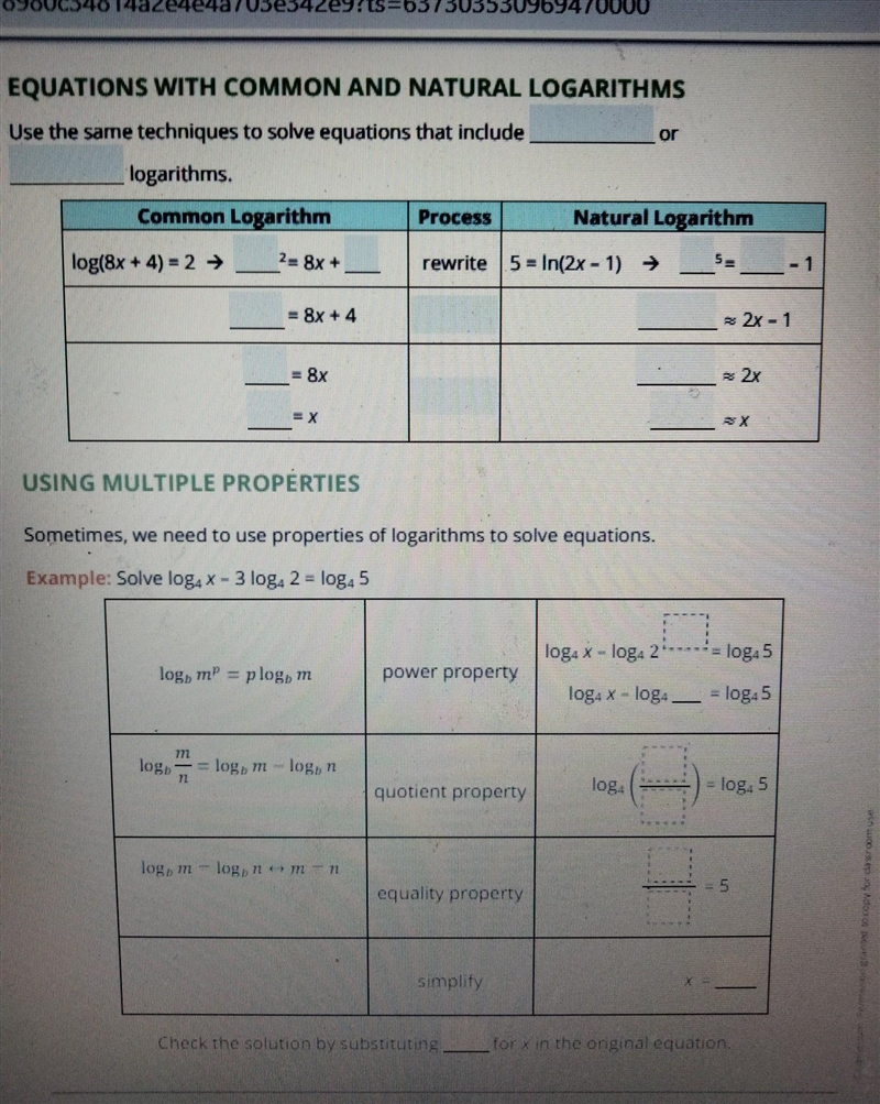 NO LINKS!!! Please help fill in the blanks. Part 11a-example-1