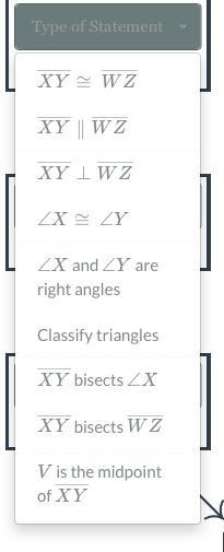 Given AC‾AC bisects ∠BCD∠BCD, complete the flowchart proof below. Note that the last-example-2