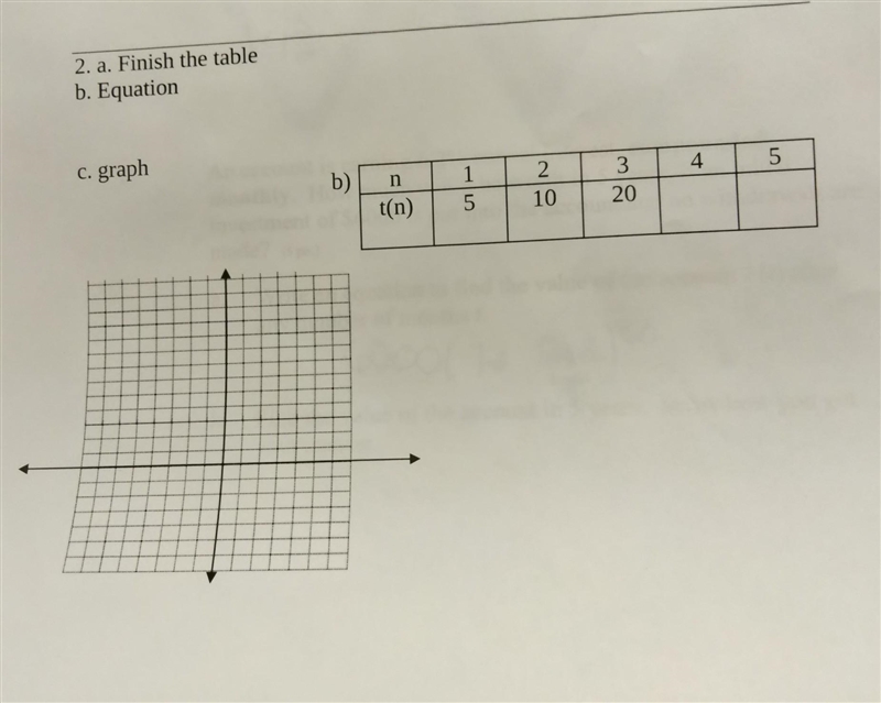 NO LINKS!!! Part 2: Complete the sequence​-example-1