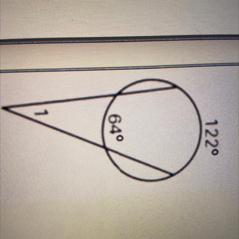 Referring to the figure, find the measure of angle 1-example-1