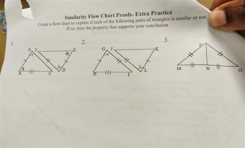 NO LINKS!! Please help me Similarity Flow Chart Proofs Part 1​-example-1