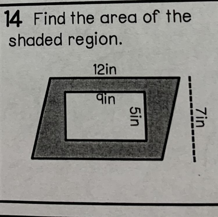 Find the area of the shaded region.-example-1