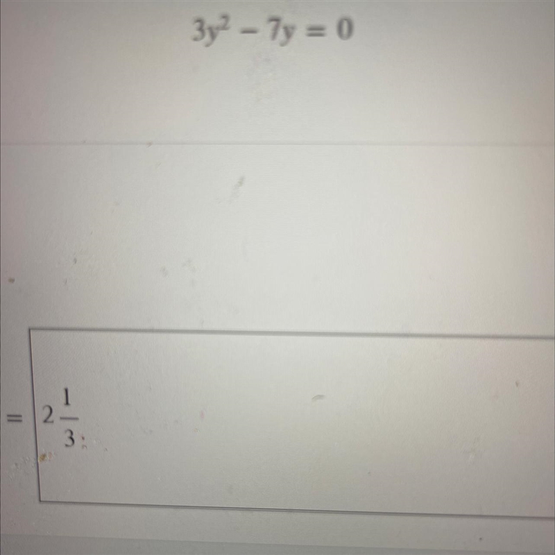 Solve the following quadratic equation by using formula. If needed , submitted your-example-1