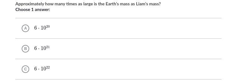 Liam's mass is 102.1 kg Choose the best approximation of Liam's mass. Choose 1 answer-example-3