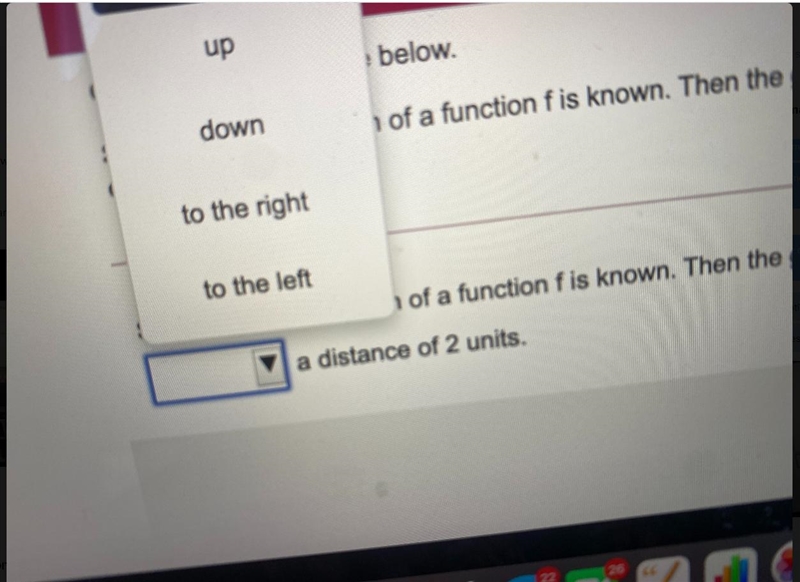 Complete the sentence below and fill in the blanksFirst options are: horizontal and-example-2