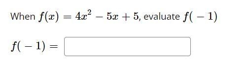 When f(x) = yeah evauluate-example-1