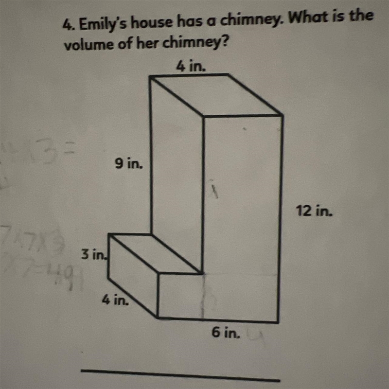 4 in. 9 in. 12 in. 3 in. 4 in. 6 in.-example-1