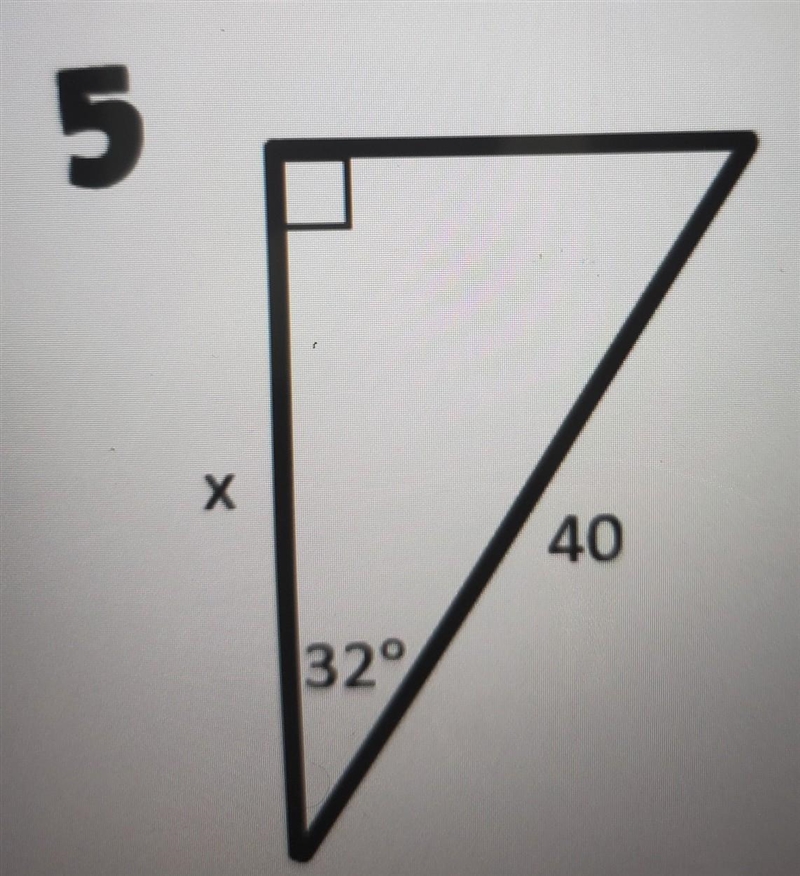 Find the value of x. round to the nearest tenth.​-example-1