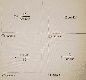 Which expression can be used to find the value of x in the triangle?-example-2