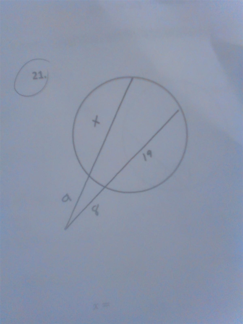 Use properties of segments to solve for x-example-1