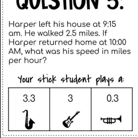 Harper left his house at 9:15 am. He walked 2.5 miles. If harper returned home at-example-1