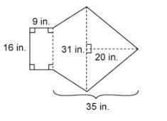 What is the area of this figure? Drag and drop the appropriate number into the box-example-1