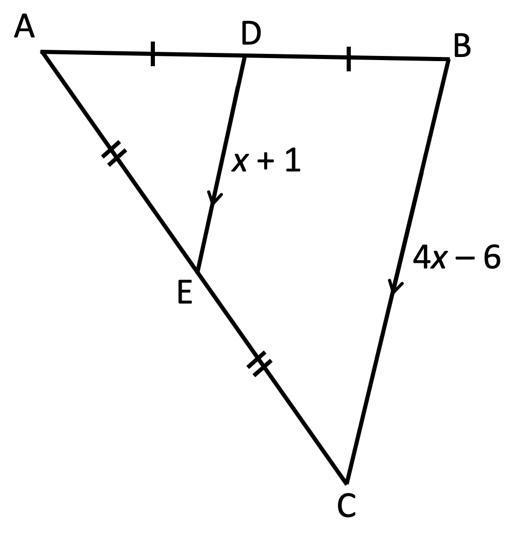 Please find the value of x in the figure-example-1