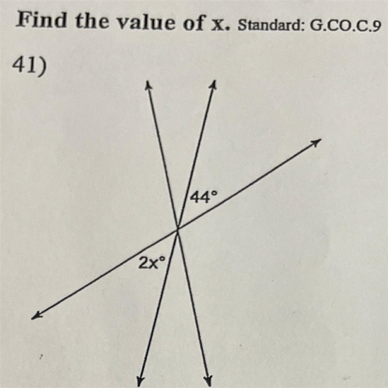 Find the value of x in this problem-example-1