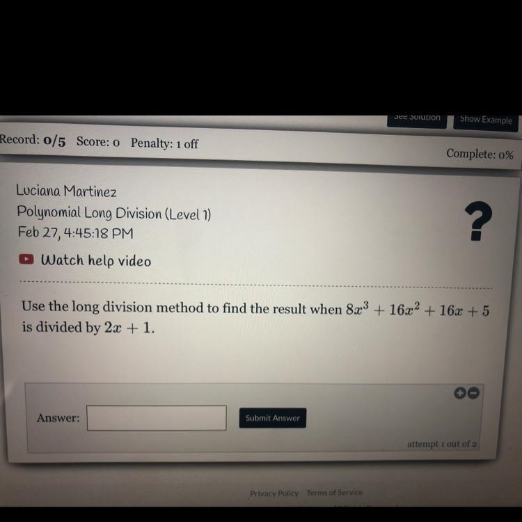 Use the long division method to find the result when…-example-1