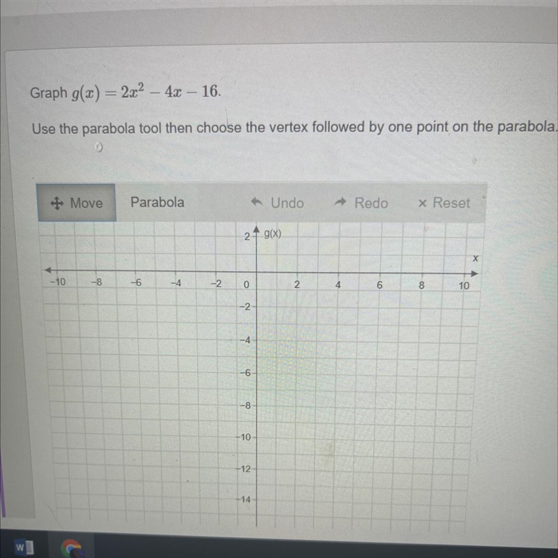 PLEASE HELP I JUST NEED TO KNOW THE POINTS AND HOW THE GRAPH LOOKS LIKE-example-1