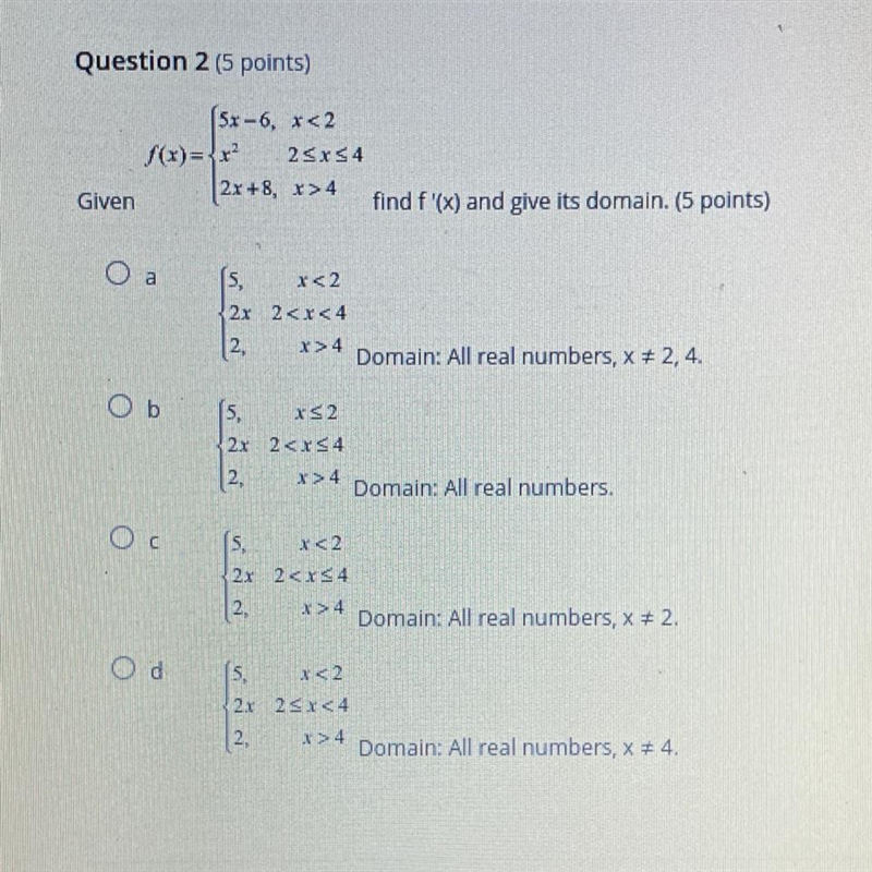 I really need help with this problem! it’s calculus. i need to find the derivative-example-1