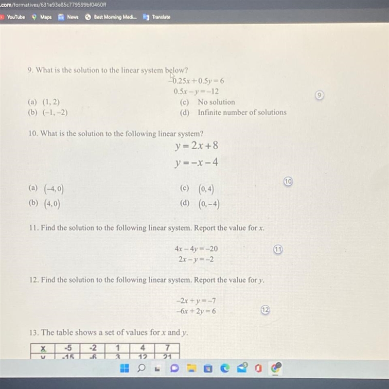 I JUST NEED NUMBER 9, 11, and 12 PLEASE LABEL WHICH NUMBER:))-example-1