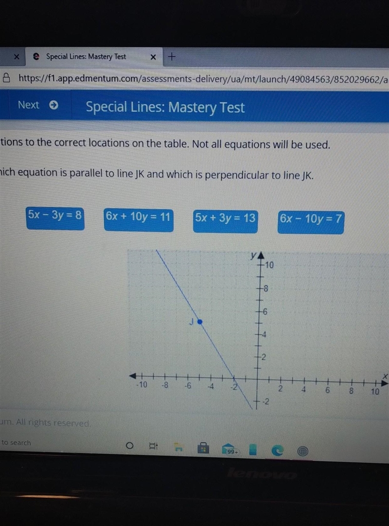 someone someone please help it keeps cutting it off but it says determine which equation-example-1