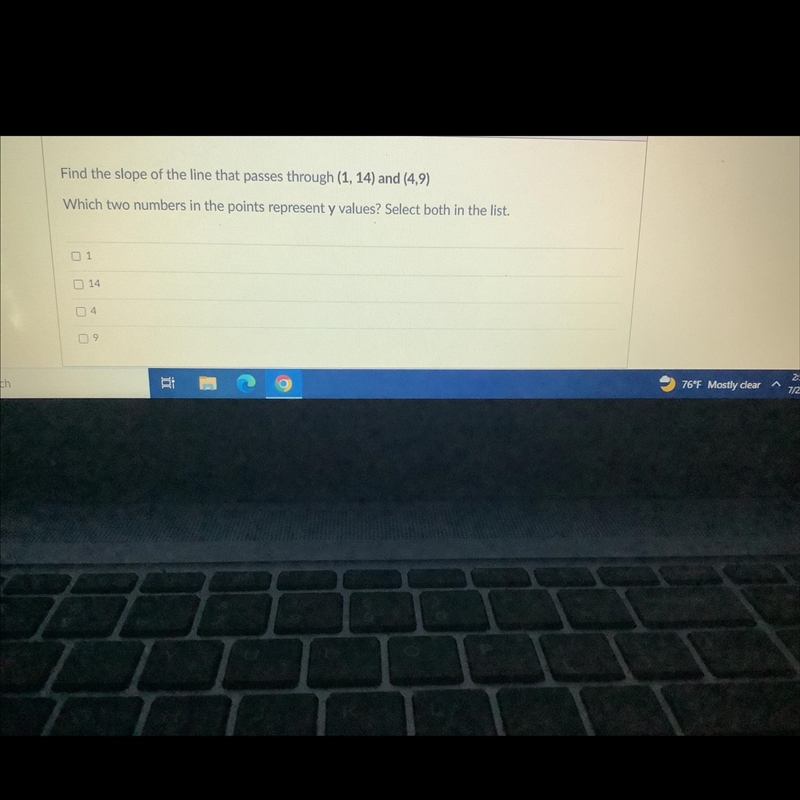 Which two numbers represent y values? Select both in the list.-example-1