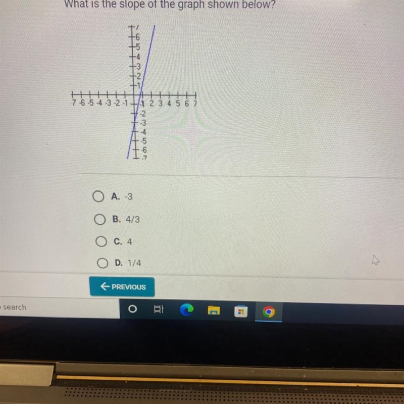 What is the slope of the graph?-example-1