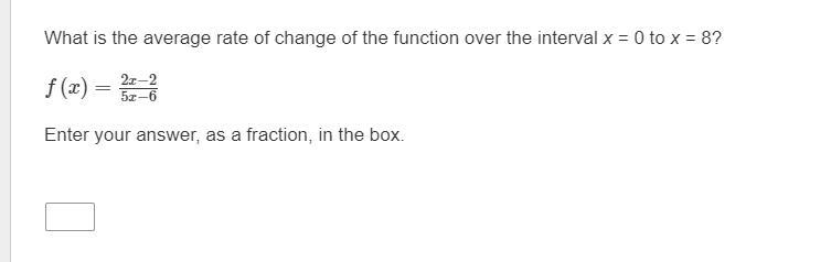 Please help:What is the average rate of change of the function over the interval x-example-1