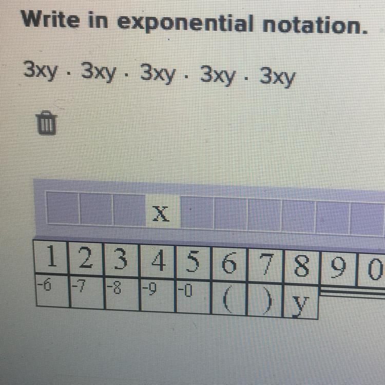 Write in exponential notation-example-1