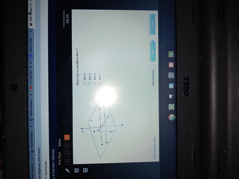 Which line is parallel to line ?Oline pO line aO linesO line 1-example-1