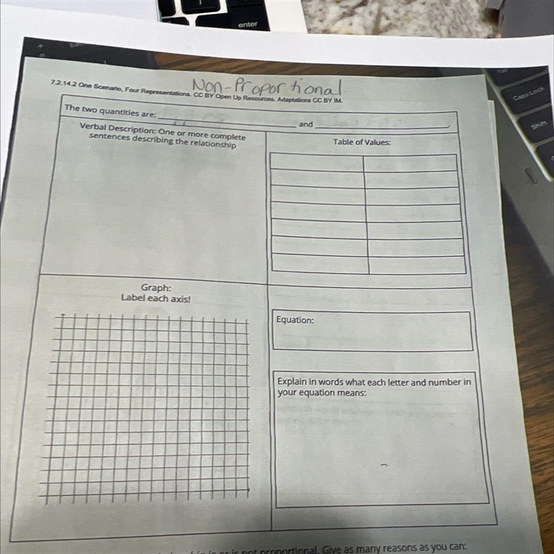 Non proportional word problem a cleaning company charges a gas charge of $10 plus-example-1