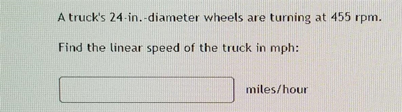 Hello can you help me explain how to turn this question into miles/hours please-example-1