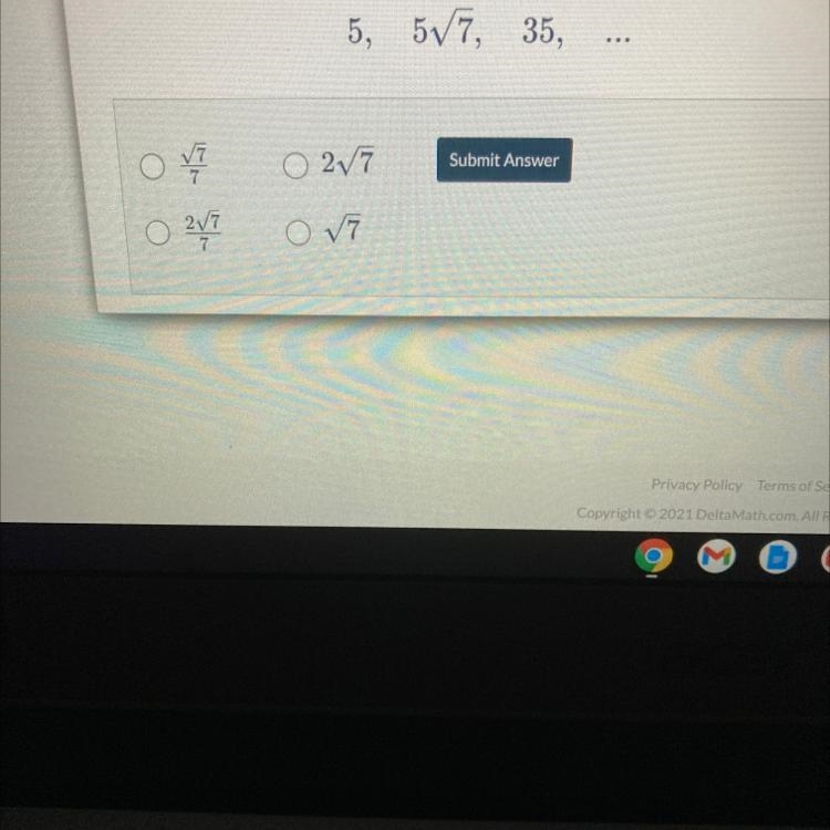 For the following sequence determine the common difference (if it is an arithmetic-example-1