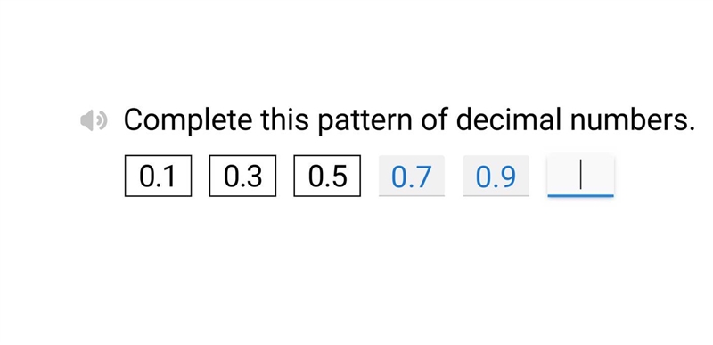 Complete the decimal numbers. If u click there will be pic-example-1