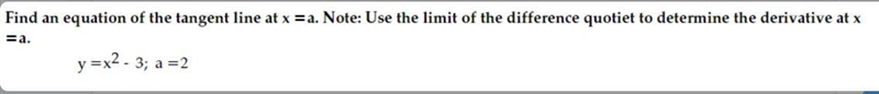 Make sure to abide by the difference quotient part of the question-example-1