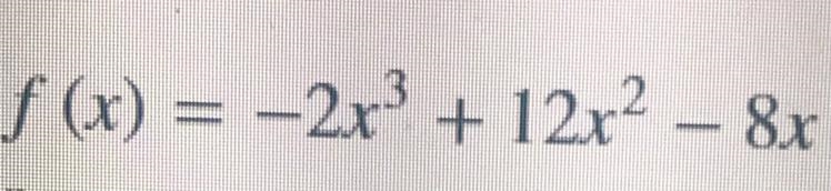 Use a table to graph (the equation in the photo). Then estimate the x-coordinates-example-1