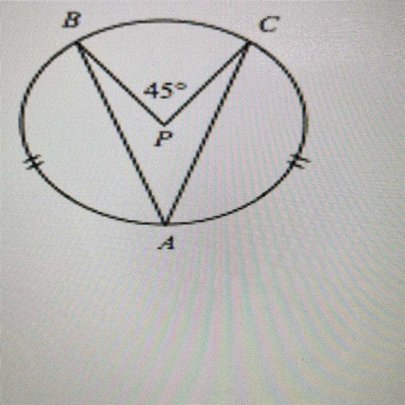 1. Given the information in the diagram of circle P at right, calculate: (6 points-example-1